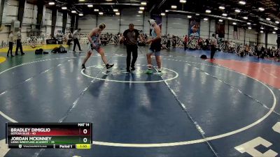 210 lbs Rd# 4- 2:00pm Friday Final Pool - Jordan Mckinney, Lions Wrestling Academy vs Bradley DiMiglio, Gotcha Blue