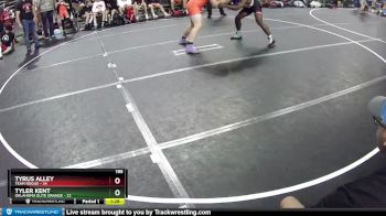 195 lbs Round 1 (6 Team) - Tyrus Alley, Team Rogue vs Tyler Kent, Oklahoma Elite Orange
