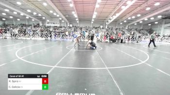 170 lbs Consi Of 32 #1 - Reese Spiro, NY vs Christopher Galicia, CO