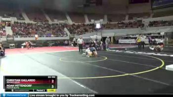 145 lbs Cons. Semi - Issis Stevens, Kofa vs Lorilee Begay, Monument Valley