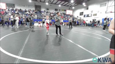 55 lbs Semifinal - Ayva House, Hinton Takedown Club vs Dax Whittington, Duncan Demon Wrestling