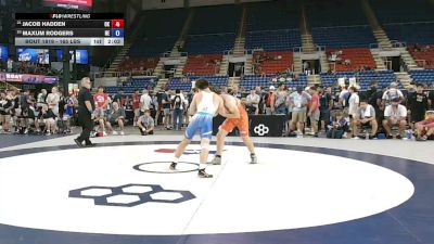 165 lbs Cons. Rd Of 32 - Jacob Hadden, Oklahoma vs Maxum Rodgers, Nebraska