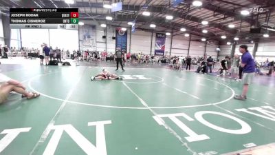 60 lbs Rr Rnd 3 - Joseph Rodak, Quest School Of Wrestling ES vs Thomas Cisneroz, Untouchables