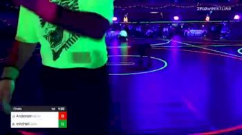 52 lbs Final - Jaelyn Anderson, Nebraska Wrestling Academy vs Akeeah Mitchell, Cuba Wrestling