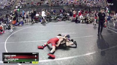 95 lbs Quarterfinals (8 Team) - Eli Samuelson, Kansas Cobra vs Pierce Berg, Team USA