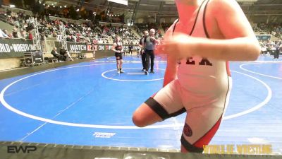 110 lbs Consi Of 4 - Calen Betz, Apex vs Olan Garrison, Coweta Tiger Wrestling