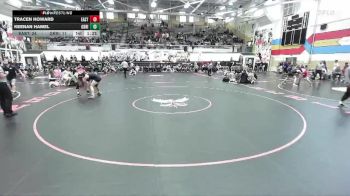 150 lbs Quarters & 1st Wb (16 Team) - Tracen Howard, Cheyenne East vs Keenan Hamel, Green River