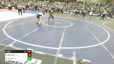 109 lbs Round Of 16 - Brayden Bierbach, Nevada Elite vs Wesley Smith, No Team