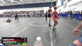 120 lbs Cons. Round 2 - Timothy Walker Jr, Poway Wrestling vs Alberto Flores, Eastvale Elite