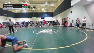 167 lbs Semifinal - Hunter Artim, Team Credo Elite vs Brock Kenney, Trabuco Hills High School