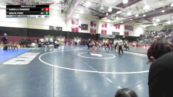110 lbs Cons. Round 4 - Kabella Ramirez, Palm Springs vs Grace Park, Anaheim