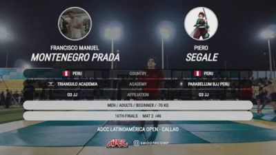 Piero Segale vs Francisco Manuel Montenegro Prad 2026 ADCC Callao Open