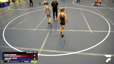 106 lbs Round 4 - Evan Marvin, Summit Wrestling Academy vs Vernon Rude, Minnesota