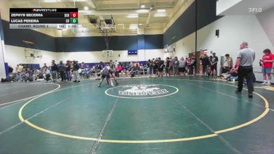 128 lbs Champ. Round 2 - Lucas Pereira, Citrus Valley vs Zephyr Becerra, San Clemente HS