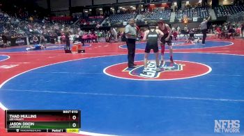 6A-106 lbs Cons. Round 2 - Jason Dixon, Lakeside (Evans) vs Thad Mullins, Lee County