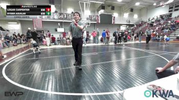 46 lbs Consolation - Logan Carpenter, Newkirk Takedown Club vs Ryder Aguilar, Newkirk Takedown Club