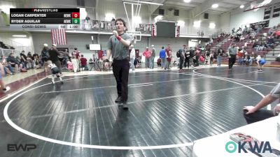 46 lbs Consolation - Logan Carpenter, Newkirk Takedown Club vs Ryder Aguilar, Newkirk Takedown Club