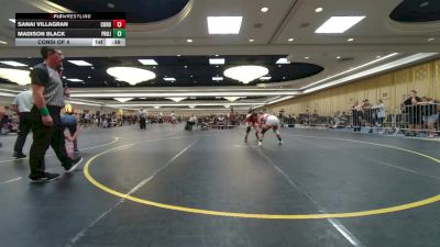 130 lbs Consi Of 4 - Sanai Villagran, Corona 100 vs Madison Black, Project 8 WC