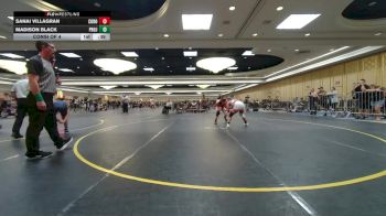 130 lbs Consi Of 4 - Sanai Villagran, Corona 100 vs Madison Black, Project 8 WC