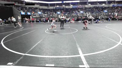 97.6-107.2 lbs Round Of 32 - Nyiomi Bradley, Adrian Blackhawks Wrestling vs Madalyn Riedinger, Trailblazers