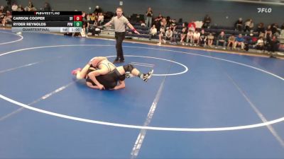 150 lbs Quarterfinal - Carson Cooper, Southwest Valley vs Ryder Reynolds, Pikes Peak Warriors