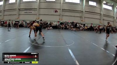 150 lbs Round 3 (6 Team) - Seth Adkins, 330 Lab vs Sebastian Lemon, Full Circle