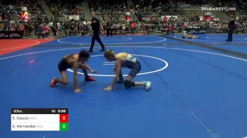 80 lbs Consolation - Eric Casula, Prodigy WC vs Ezekiel Hernandez, Oakdale