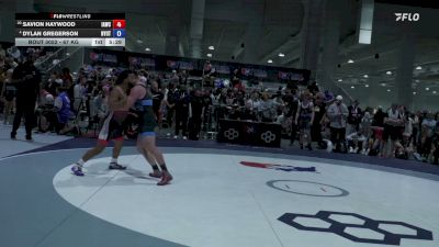 67 kg Champ. Rd Of 16 - Savion Haywood, Iguana Athletics Wrestling Club vs Dylan Gregerson, NYAC/UtahRTC