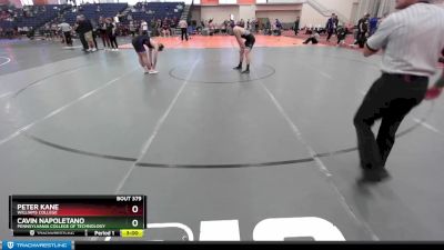 157 lbs Semifinal - Peter Kane, Williams College vs Cavin Napoletano, Pennsylvania College Of Technology