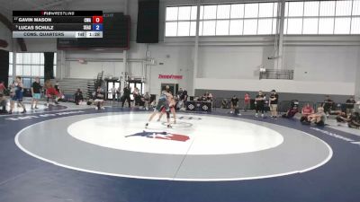 138 lbs Cons. Quarters - Gavin Mason, Contenders Wrestling Academy vs Lucas Schulz, Seasons