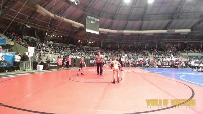 49 lbs Round Of 32 - Luke LaGard, Gladiator Wrestling Club vs Bennett Todd, Texas Elite