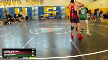 215 lbs Quarterfinals (8 Team) - Sam Ballard, Suwannee vs Joseph Stronko, Baker County