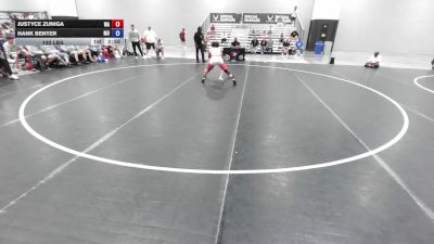 132 lbs Justyce Zuniga, Washington vs Hank Benter, Missouri