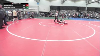 128-I lbs Consi Of 32 #2 - Lucas Ruiz, Old Bridge vs Jett Kimmel, Linden Street Wrestling Club