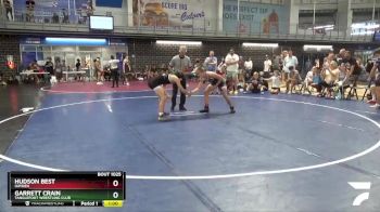 126 lbs Cons. Round 3 - Garrett Crain, Tanglefoot Wrestling Club vs Hudson Best, Hayden