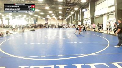 120 lbs Rr Rnd 1 - Jace Gatbonton, Grapplers Garage vs Dominic Cordero, Team 922