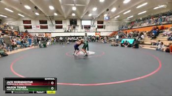 126 lbs Semifinal - Jack Morningstar, Thermopolis Middle School vs Mason Tigner, Worland Middle School