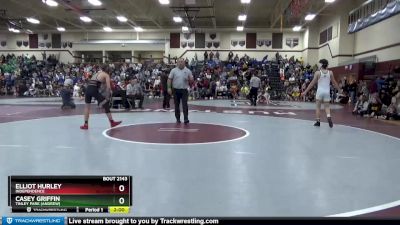 126 lbs Cons. Round 2 - Casey Griffin, Tinley Park (Andrew) vs Elliot Hurley, Independence