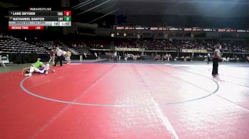 157 lbs Round Of 16 - Lane Snyder, Tarleton State vs Nathaniel Santos, Life