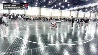 113 lbs Round Of 16 - Brandon Canaval, Eagle Wrestling Club-Duals vs Magnum Alexander J. Colon, SOWA