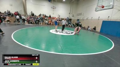 215A Quarterfinal - Dalan Oliver, Evanston vs Jack Harberts, Douglas