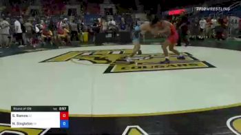 132 lbs Round Of 128 - Sergio Ramos, Arizona vs Nash Singleton, Oregon