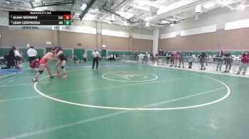 145 lbs Semifinal - Aliah Moreno, Elsinore vs Leah Lespinosa, Adelanto