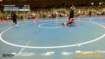 67 lbs Semifinal - Oliver Umlauf, Berge Elite Wrestling Academy vs Preston O`Gorman, Nebraska Elite