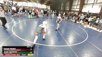 110 lbs Quarterfinal - River Moosman, American Fork vs Quade Probst, Sanderson Wrestling Academy