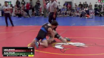 80 lbs Round 1 (4 Team) - Elias Taylor, DARKHORSE WRESTLING CLUB - GOLD vs Jack Aponte, SHENANDOAH VALLEY WRESTLING CLUB