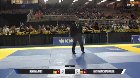 Mason Micheal Miller vs Ben Lima Paes 2025 Pan Kids Jiu-Jitsu IBJJF Championship