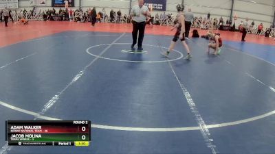 96 lbs Rd# 5- 3:45pm Friday Final Pool - Jacob Molina, Terps Xpress vs Adam Walker, NCWAY National Team