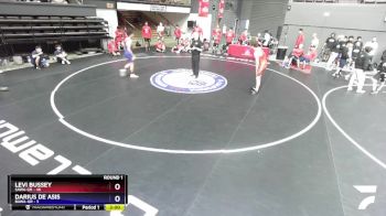 190 lbs Round 1 (16 Team) - Levi Bussey, SAWA-GR vs Darius De Asis, BAWA-GR