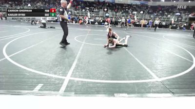 106 lbs Semifinal - Carson Sherwan, Prime vs Kaeler Byrd, Unattached
